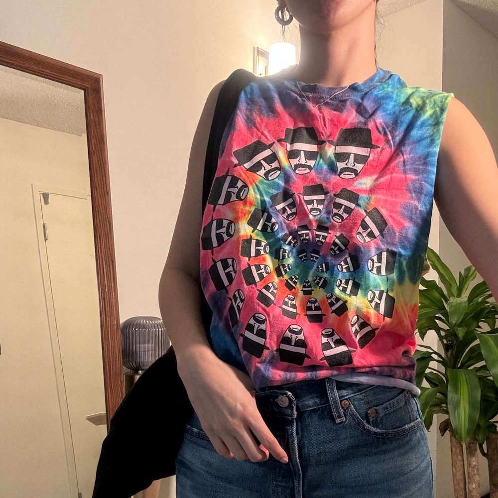 Tie dye breaking bad tank top